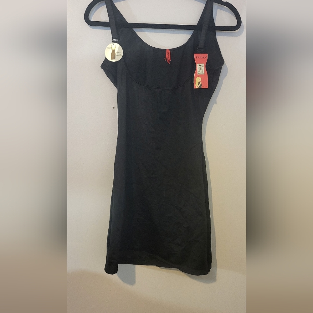 SPANX Black Open Bust Shapewear Slip